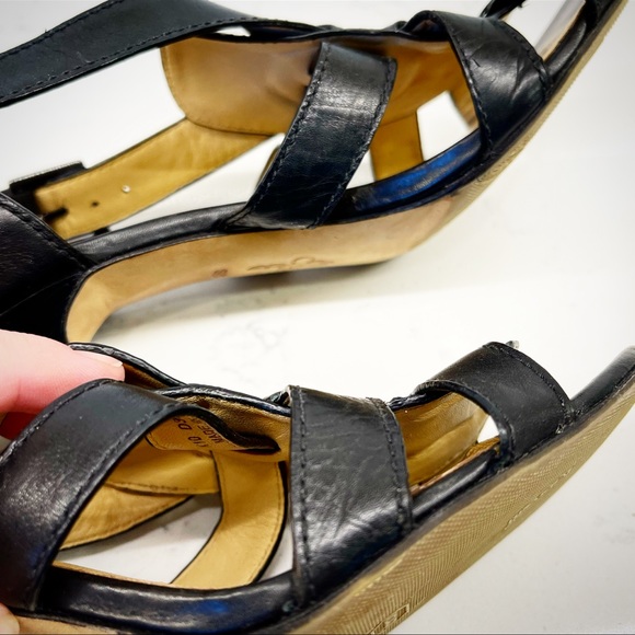 Cole Haan Calfskin Leather Gladiator Heels - Picture 10 of 12